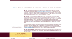 Desktop Screenshot of marymagdalafc.org